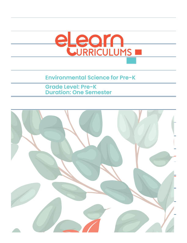 Curriculum Outline for Pre-K Environmental Science