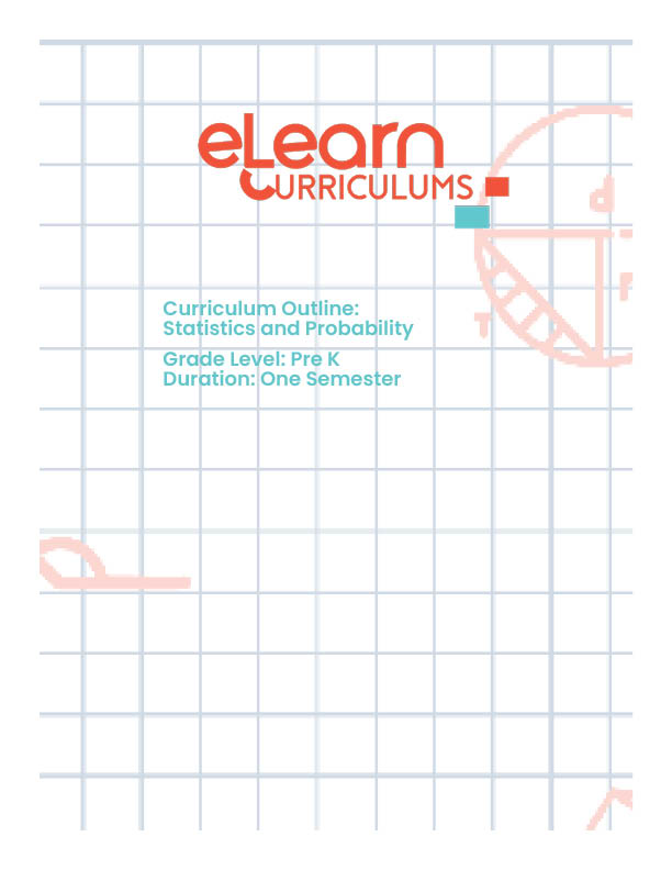 Curriculum Outline for Pre-K: Statistics and Probability