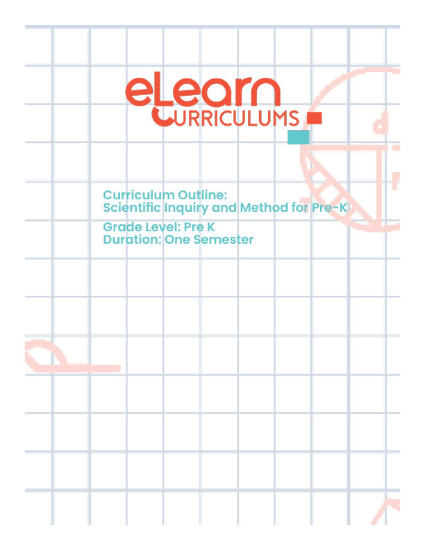 Curriculum Outline for Pre-K Scientific Inquiry and Method