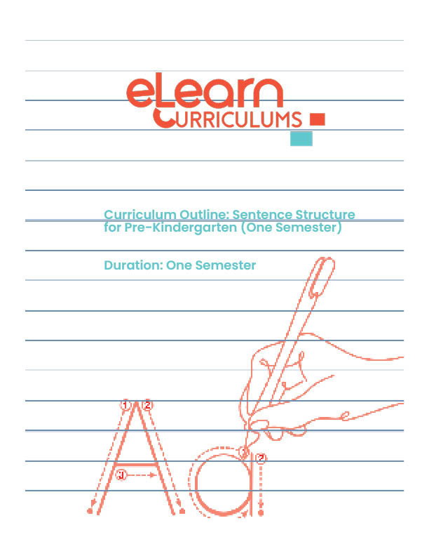 Curriculum Outline: Sentence Structure for Pre-Kindergarten
