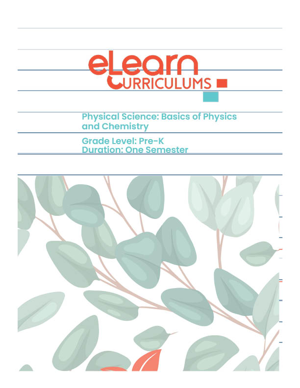Curriculum Outline for Pre-K Physical Science: Basics of Physics and Chemistry