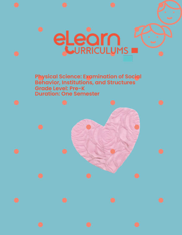Curriculum Outline for Pre-K Examination of Social Behavior, Institutions, and Structures